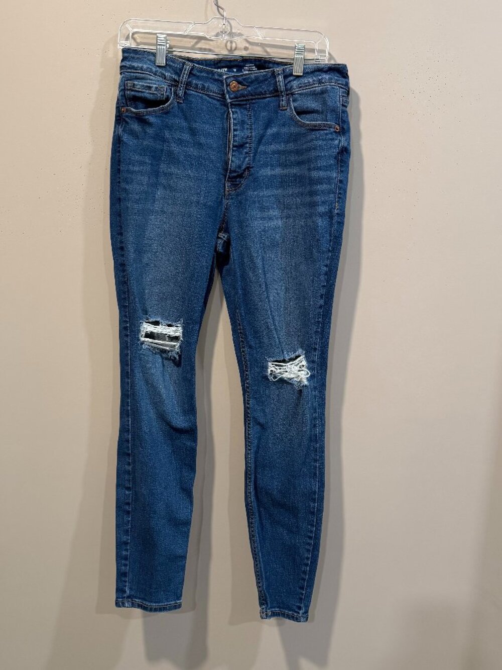 Old Navy High-rise Rockstar Super Skinny Jeans Women Size 12